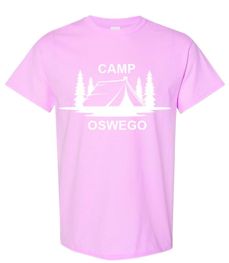 Custom Camp T-Shirts Apparel, Screen Printed Logo Shirts for Summer Camps, Sports Camps &amp; Church Camps, Camp Uniforms in Many Colors