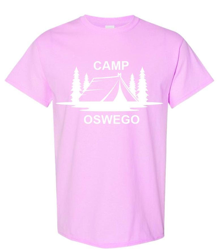 Custom Camp T-Shirts Apparel, Screen Printed Logo Shirts for Summer Camps, Sports Camps &amp; Church Camps, Camp Uniforms in Many Colors