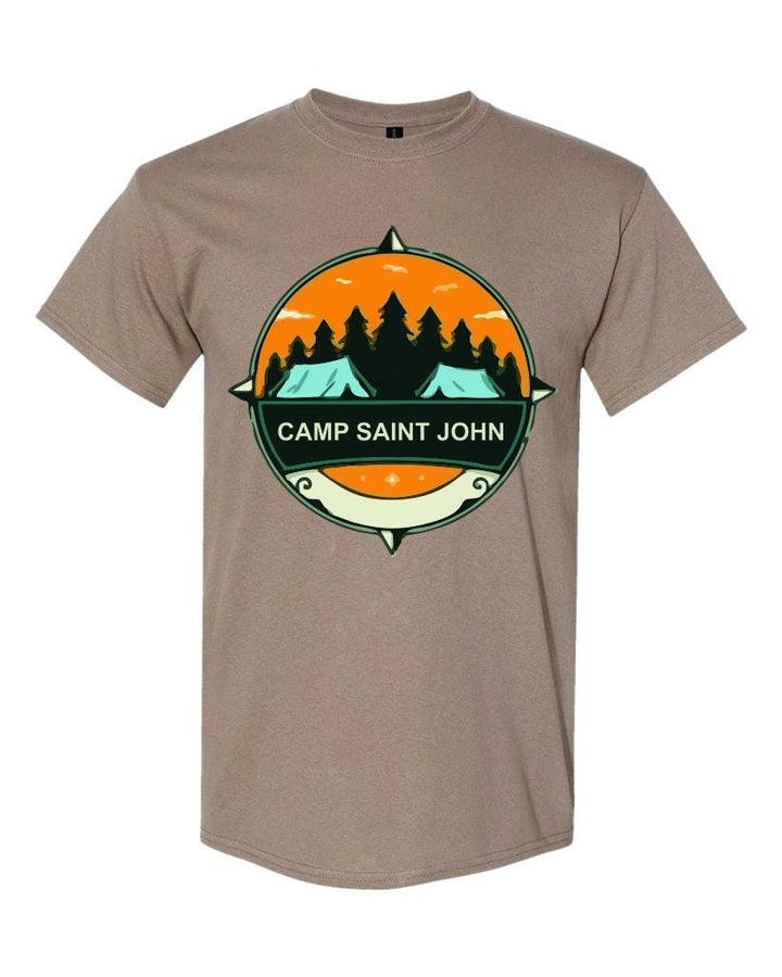 Custom Camp T-Shirts Apparel, Screen Printed Logo Shirts for Summer Camps, Sports Camps &amp; Church Camps, Camp Uniforms in Many Colors