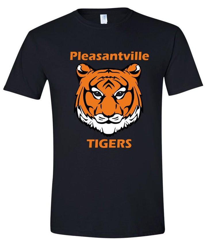 Custom School Spirit T-Shirt, Screen Printed Mascot Logo Apparel