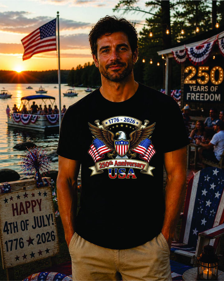 America 250 Patriotic Men&