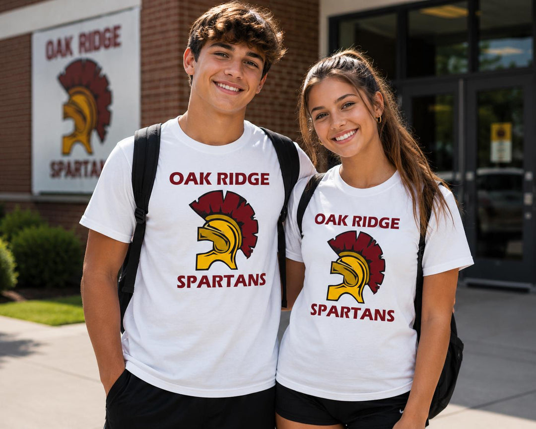 Custom School Sports Apparel Spirit Wear, Personalized Team Shirts, School Logo T-Shirts, Mascot Apparel, Booster Club &amp; PTA Fundraiser