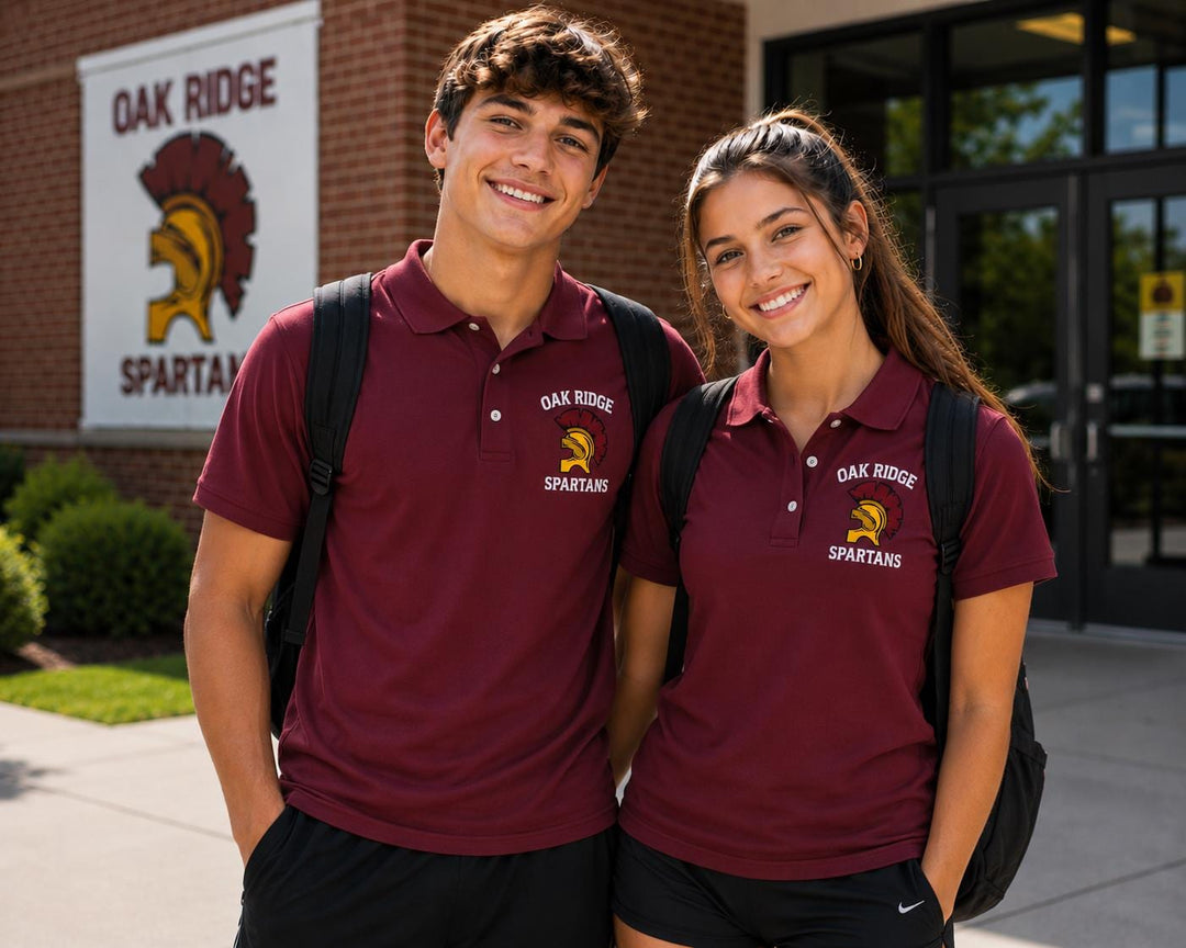 Custom School Sports Apparel Spirit Wear, Personalized Team Shirts, School Logo T-Shirts, Mascot Apparel, Booster Club &amp; PTA Fundraiser