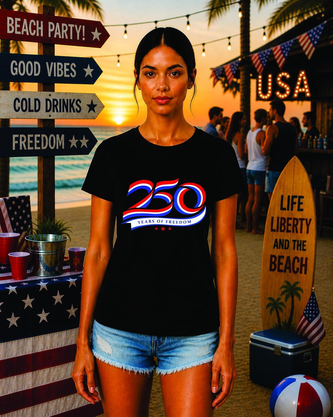 America 250 Patriotic Men&