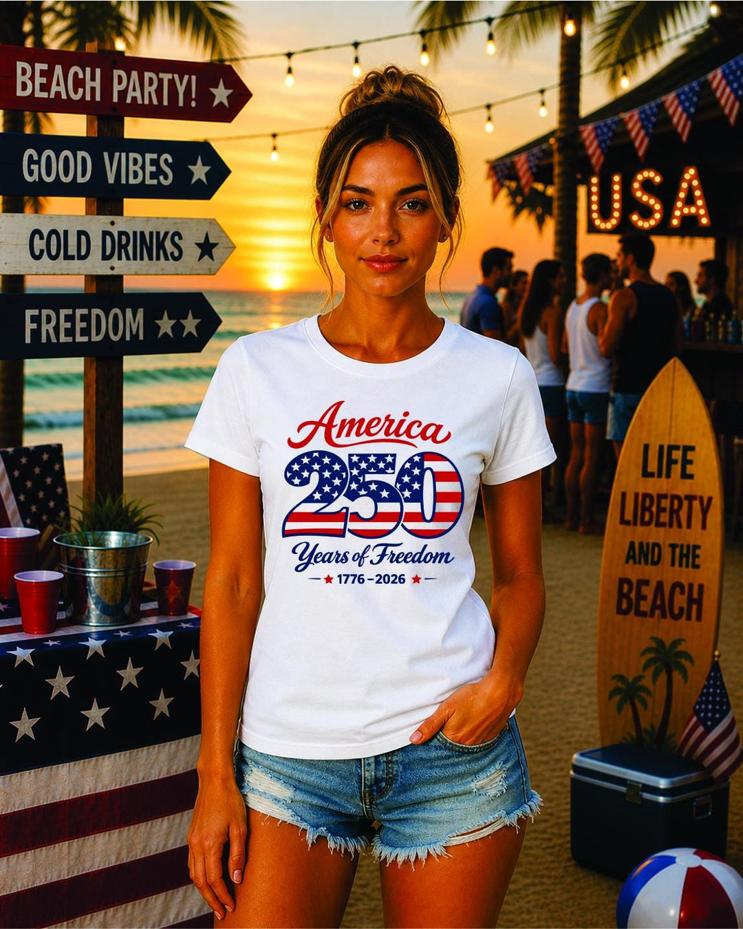 America 250 Patriotic Women&