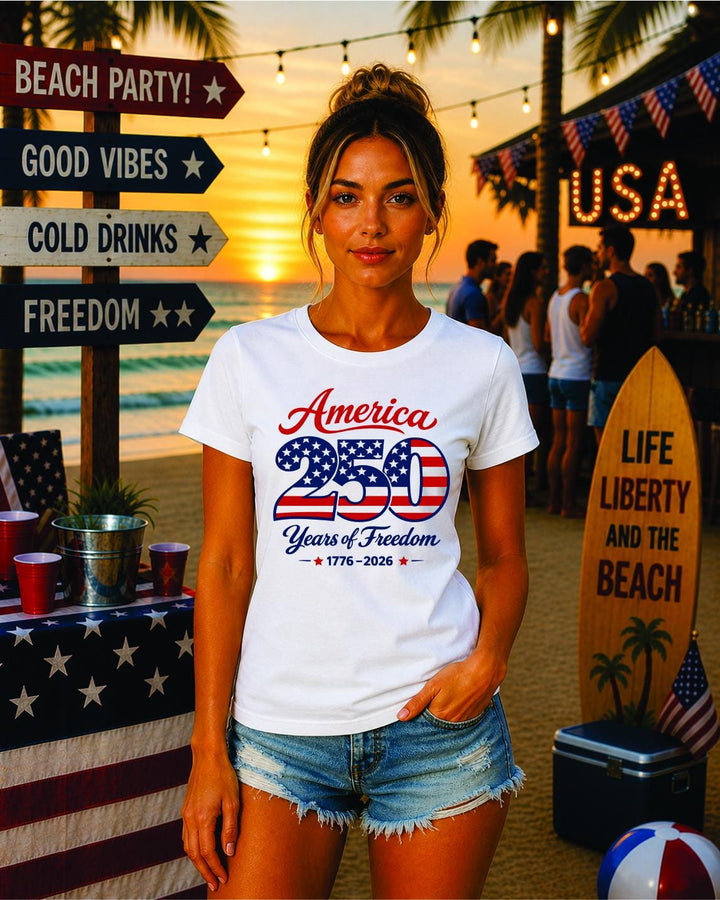 We The People Women’s Racerback Tank Top, America 250 Patriotic Tank, 1776 2026 Freedom Tank, Fourth of July USA Beach Tank Top