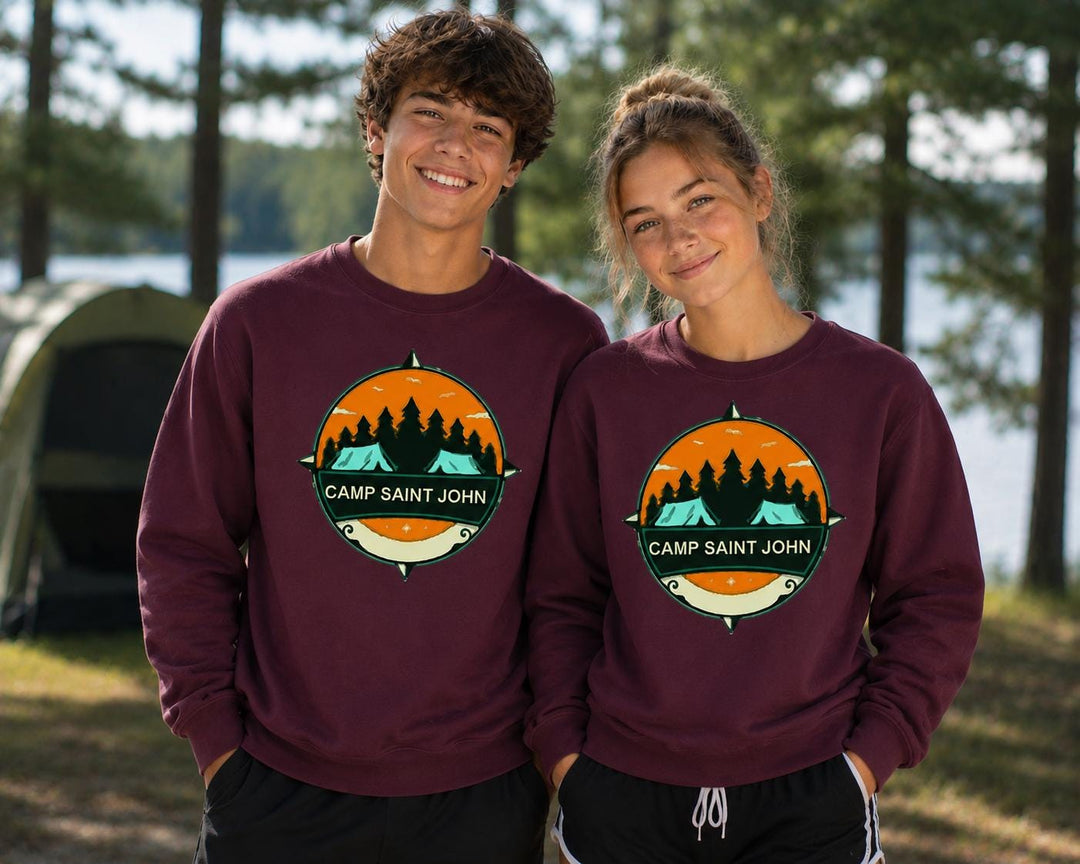 Custom Camp T-Shirts Apparel, Screen Printed Logo Shirts for Summer Camps, Sports Camps &amp; Church Camps, Camp Uniforms in Many Colors