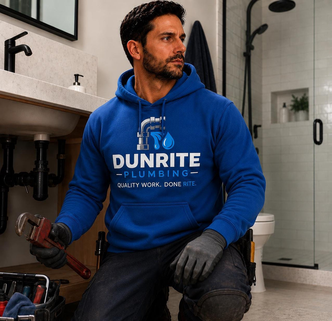 Custom Landscaper Company Logo Hoodies &amp; Sweatshirts, Safety Green or Orange Landscaping Workwear, Lawn Care Contractor Uniform Apparel