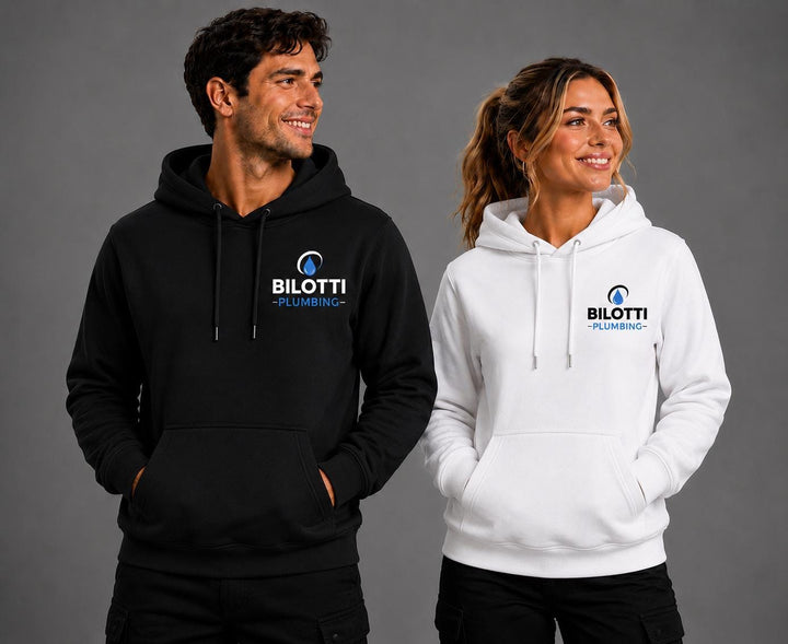 Custom Restaurant Staff Hoodies &amp; Sweatshirts, Waiter and Waitress Uniform Apparel, Diner, Catering or Coffee Shop Logo Workwear