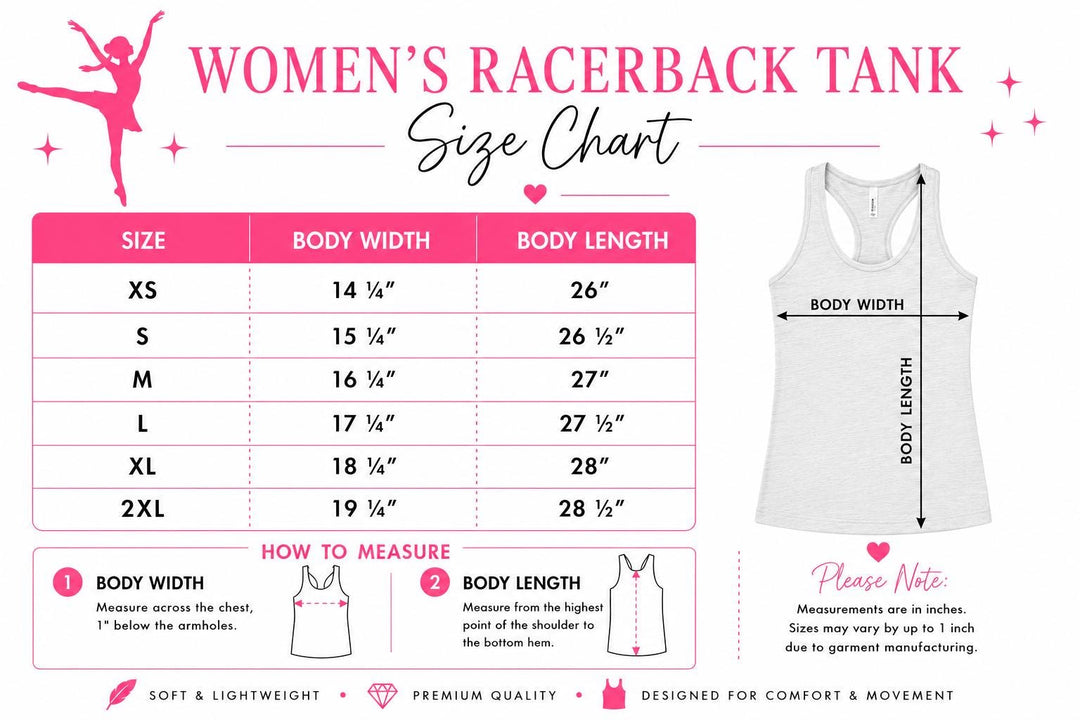 Custom Dance Studio Racerback Tank | Personalized Dance Team Logo Tank Top | Competition Dance Apparel