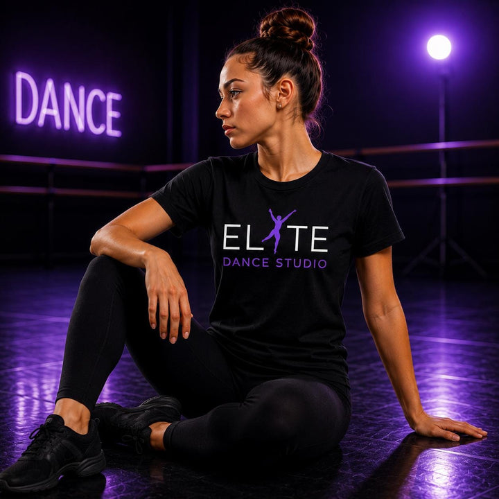 Custom Dance School Shirt, Dance Team T-Shirt, Personalized Studio Logo Tee, Competition Team Apparel