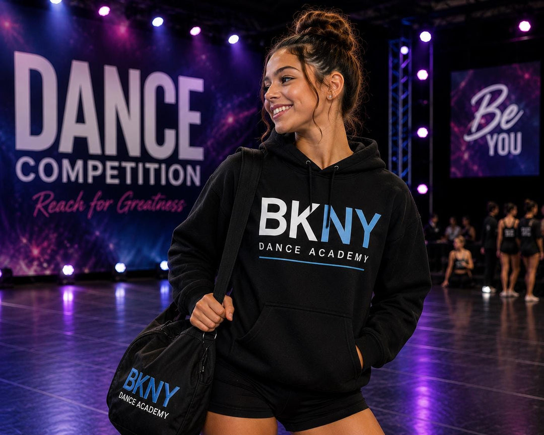 Custom Dance Hoodies, Personalized Dance Team Hoodie, Competition Dance Sweatshirt, Studio Logo Spirit Wear