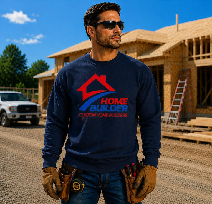 Custom Landscaper Company Logo Hoodies &amp; Sweatshirts, Safety Green or Orange Landscaping Workwear, Lawn Care Contractor Uniform Apparel